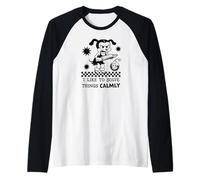 Cuisine Café Chien Sarcastique Dessins animés Humour Dictons Chien Manche Raglan