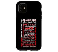 Cuisine cambodgienne Cambodge Foodie Amok Prahok Asie du Sud-Est Coque pour iPhone 11