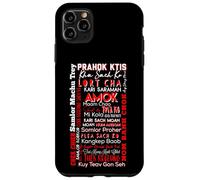 Cuisine cambodgienne Cambodge Foodie Amok Prahok Asie du Sud-Est Coque pour iPhone 11 Pro Max