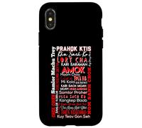 Cuisine cambodgienne Cambodge Foodie Amok Prahok Asie du Sud-Est Coque pour iPhone X/XS