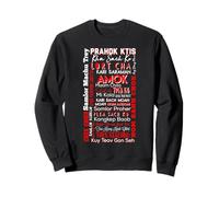 Cuisine cambodgienne Cambodge Foodie Amok Prahok Asie du Sud-Est Sweatshirt