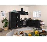 Cuisine Coin Angle Chêne Noir Amanda 290 X 200 CM respekta Premium