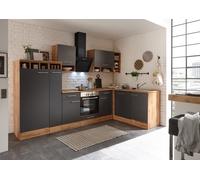 Cuisine Coin Bloc Angle Chêne Gris Aide 310x172 CM respekta