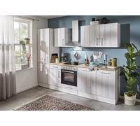 Cuisine Coin Bloc Maison de Campagne Mélèze Blanc Anton 280 CM respekta