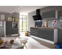 Cuisine Coin Blocs Vides Intégrée Gris Gabriel 320 CM respekta Premium