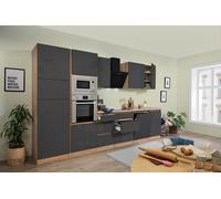 Cuisine Coin Cuisine Bloc Cuisine Sans Chêne Gris Lorena 345 CM respekta