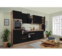 Cuisine Coin Cuisine Bloc Cuisine Sans Chêne Noir Lorena 330 CM respekta
