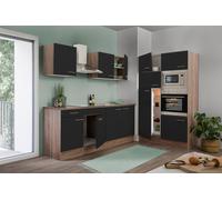 Cuisine Coin Cuisine Blocs Vides Chêne York Noir Oliver 370 CM