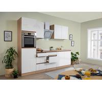 Cuisine Coin Cuisine Blocs Vides Sans Chêne Blanc Lorena 270 CM