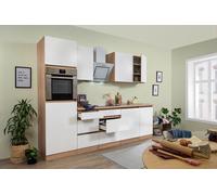 Cuisine Coin Cuisine Blocs Vides Sans Chêne Blanche Lorena 280 CM