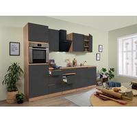 Cuisine Coin Cuisine Blocs Vides Sans Chêne Gris Lorena 280 CM