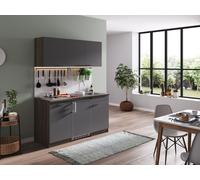 Cuisine Coin Cuisine Single Chêne York Gris Oliver 150 CM respekta