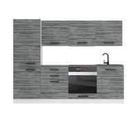 Cuisine Complète - B BELINI GROUP - SANDY - Chêne Glamour - 240 cm - Design Contemporain