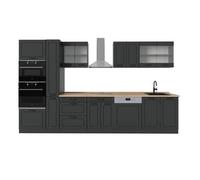 Vicco Cuisine complète R-Line Anthracite Campagne/Anthracite 350cm