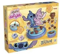 Lansay | Mini DÉLICES - Stitch & Angel - Atelier de Confection de Chocolat | Kit Chocolaterie Enfants avec Moules et Autres Accessoires | Chocolats en Forme de Stitch | Création Gourmande dès 6 Ans