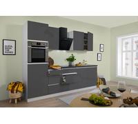 Cuisine Cuisine Éléments Vide Sans Poignée Blanc Gris Lorena 270 Cm Respekta