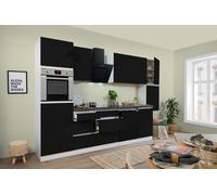 Cuisine Cuisine Éléments Vide Sans Poignée Blanc Noir Lorena 330 CM Respekta