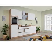Cuisine Cuisine Éléments Vide Sans Poignée Chêne Blanc Lorena 270 CM Respekta