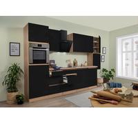 Cuisine Cuisine Éléments Vide Sans Poignée Chêne Noir Lorena 330 CM Respekta