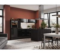 Cuisine Cuisine En Îlot Chêne Noir Amanda 310 Cm Respekta Premium