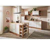 Cuisine Cuisine En Îlot Cuisine Intégrée Chêne Blanc Hilde 280 Cm Respekta