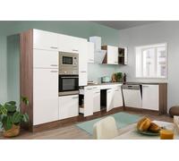 Cuisine Cuisine En L Équerre Chêne York Blanc Oliver 370 X 172 CM Respekta