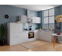 Cuisine Cuisine En L Forme Blanche Béton Malia 310x172 CM Respekta