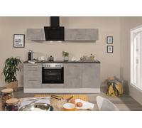 Cuisine Cuisine En L Forme De Bloc En Béton Amanda 220 CM Respekta Premium