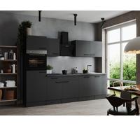 Cuisine Cuisine En L Forme De Bloc Gris Mat Oliver 280 CM Respekta