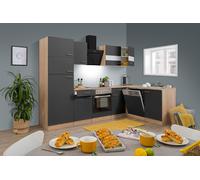 Cuisine Cuisine En L Forme En Chêne Gris Merle 280x172 Cm Respekta