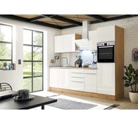 Cuisine Cuisine En L Forme Marleen Premium 280 Cm Blanc Artisan Chêne Respekta