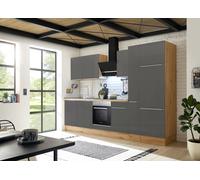 Cuisine Cuisine En L Forme Marleen Premium 310 Cm Gris Artisan Chêne Respekta