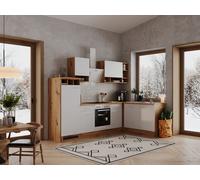 Cuisine Cuisine En L Forme Vide Chêne Blanc Hilde 280x172 CM Respekta