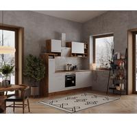 Cuisine Cuisine En L Forme Vide Chêne Blanc Hilde 310x172 CM Respekta