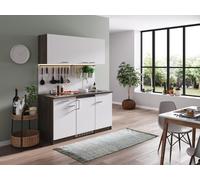 Cuisine Cuisine Équipée Cuisine Simple Chêne York Blanc Oliver 150 CM Respekta