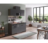 Cuisine Cuisine Équipée Cuisine Simple Chêne York Gris Oliver 150 Cm Respekta