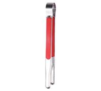 Cuisine Cuisine Tong en acier inoxydable à haute température Résistante Multifonctionnelle Tong Tong pour BBQ Grilling Baking Buffet Food Management 10 pouces