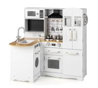 Cuisine D Angle Enfants Avec Ustensiles De Cuisine Téléphone Simulé Machine À Laver Réfrigérateur Helloshop26 20_0008366