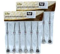 Cuisine de Cheffe.com - Lot 2x Bombilla (paille à maté) premium Argent G