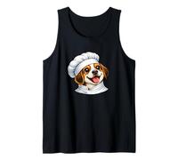 Cuisine de Dessin animé Joyeux Beagle Cook Happy Mood Débardeur