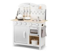 New Classic Toys- Cuisine-Bon Appetit-Deluxe-Blanche/Argent, 11061, Multicolore Color