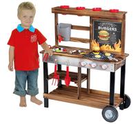 Klein Toys Beach Picnic Cuisine Dété De Campagne De Barbecue, En Bois