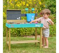 Bluey Cuisine d'extérieur pour enfant Bois FSC Marron/Bleu/Noir