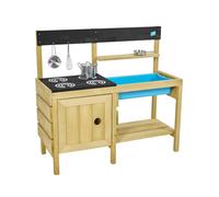 Cuisine D'EXTERIEUR en Bois TP Junior Chef avec Four avec Accessoires DE Jeux - Norme FSC dim L95 x l38 x h88
