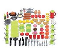 Cuisine Ecoiffier Boite dinette 100 pièces Multicolore G