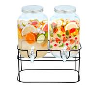 Cuisine Elegance Double Distributeur de Boissons - 2x 4 litres - Avec Standard - 33x17x32cm