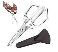 Cuisine En Acier 305 G - 23 X 9,5 Cm Résistants Lavables au Lave-vaisselle | Outil De Coupe Antidérapant Portable Pour Maison Chef Restaurant Jardin Multius