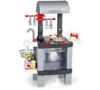 Cuisine Enfant 2-en-1 - Real Cooking - BBQ Réversible - 26 Accessoires - Transport Facile