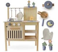 Cuisine enfant bois style boho