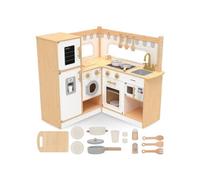 Mamabrum – Cuisine enfant – Mamabrum L – Bois MDF – Accessoires inclus – 84x84x85 cm